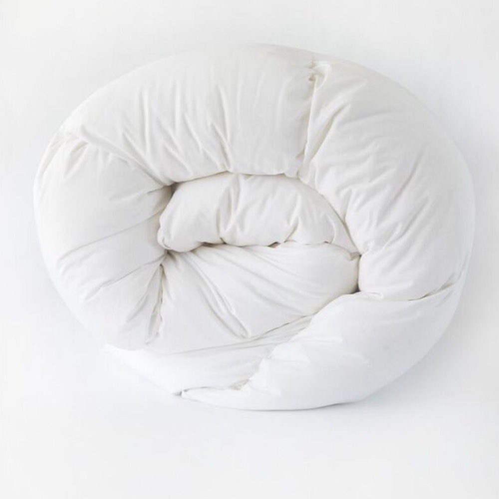 QUINCE White Down Comforter Full/Queen All Season - NEW